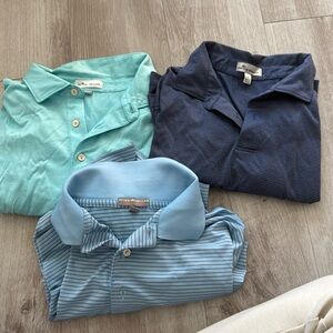 Lot of 3 men’s Peter Millar Polos